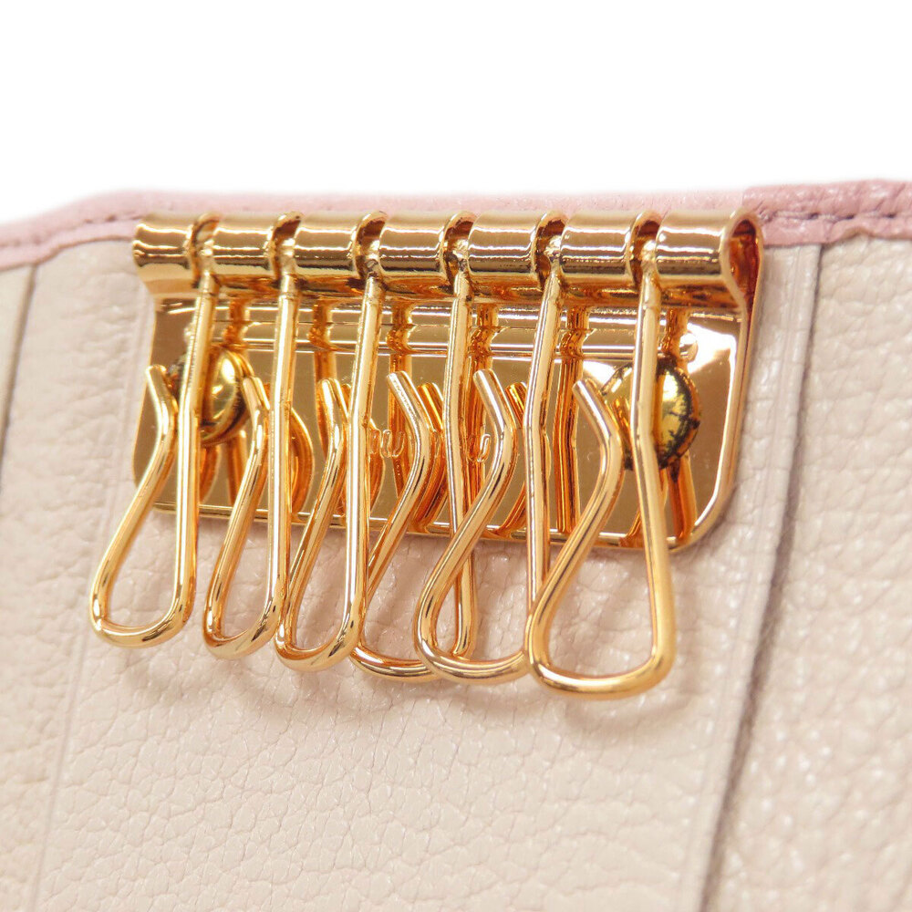 Miu Miu Ribbon Key Case Wallet Leather - Picture 5 of 11